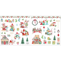 Craft Consortium It's Snome Time 2 12x12 Inch Paper Pad (CCPPAD043)